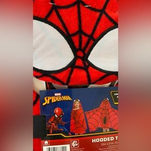 NWT Spider-man Hooded Towel